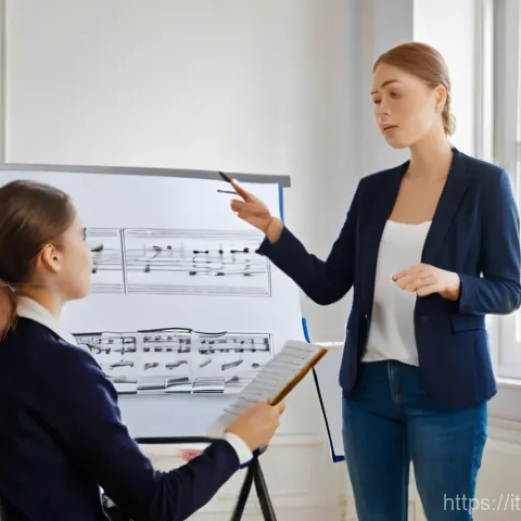 보컬트레이너 이론 시험 - **"The Foundations of Vocal Mastery"**
    A bright, clean music studio with a warm, inviting atmosp...