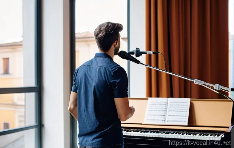 보컬트레이너 분야별 연봉 차이 - **Prompt 1: Personalized Vocal Coaching Session in a Modern Italian Studio**
"A professional fem...