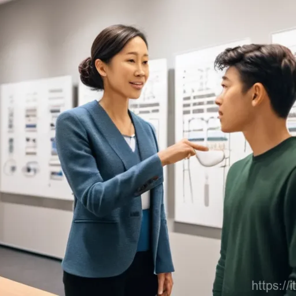 보컬트레이너 사전 준비 작업 - **Prompt:** A professional and friendly female vocal coach, in her late 30s, is in a brightly lit, m...